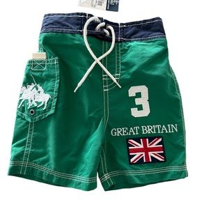 Polo by Ralph Lauren Baby Boy Swim Trunks Shorts size 9 months